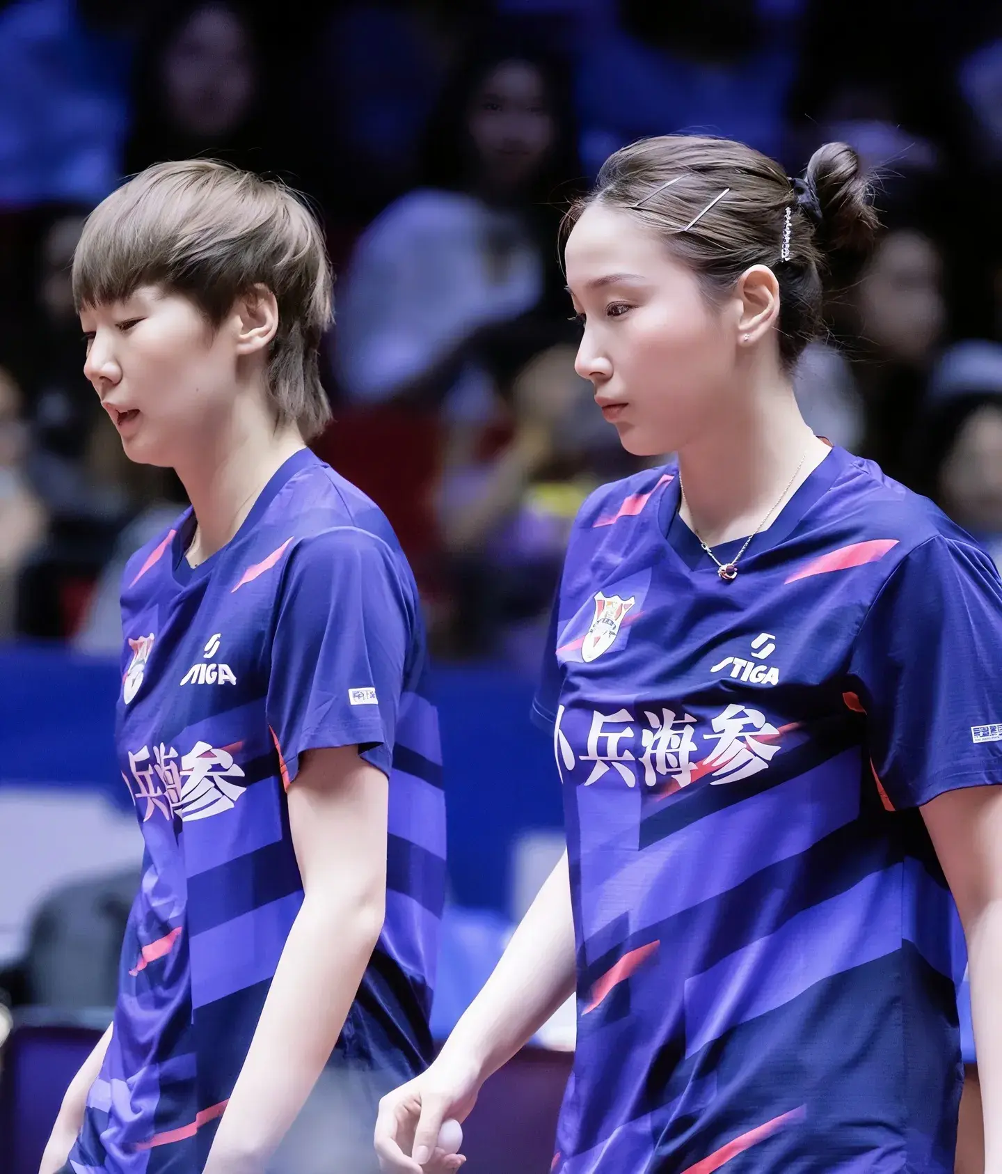 中国台北老, 国乒女队喜